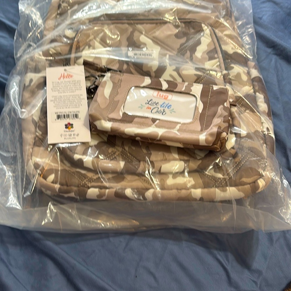 NWT Lug Roadster - Camo Taupe